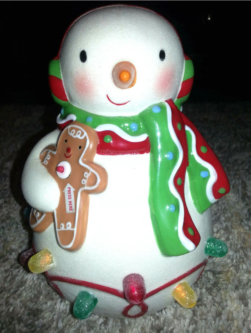 Gumdrop Snowman Tabletop - Tabletops (Kitchen Tree) ornament collectible - Main Image 2