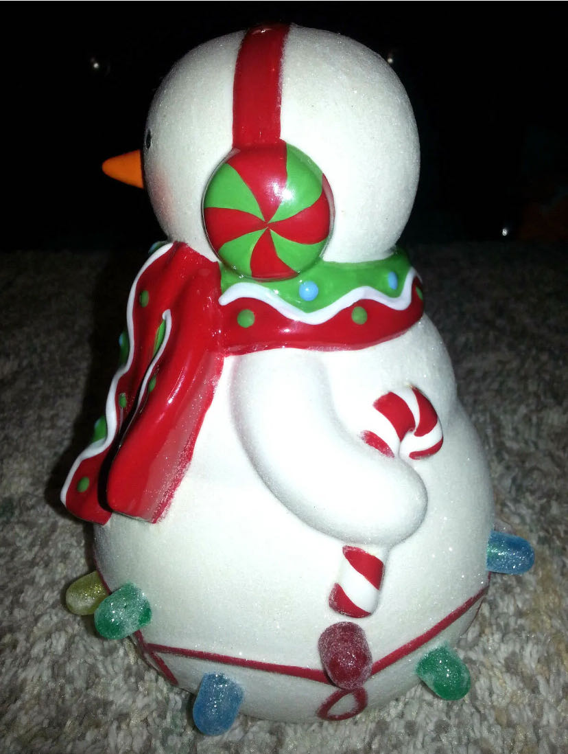 Gumdrop Snowman Tabletop - Tabletops (Kitchen Tree) ornament collectible - Main Image 3