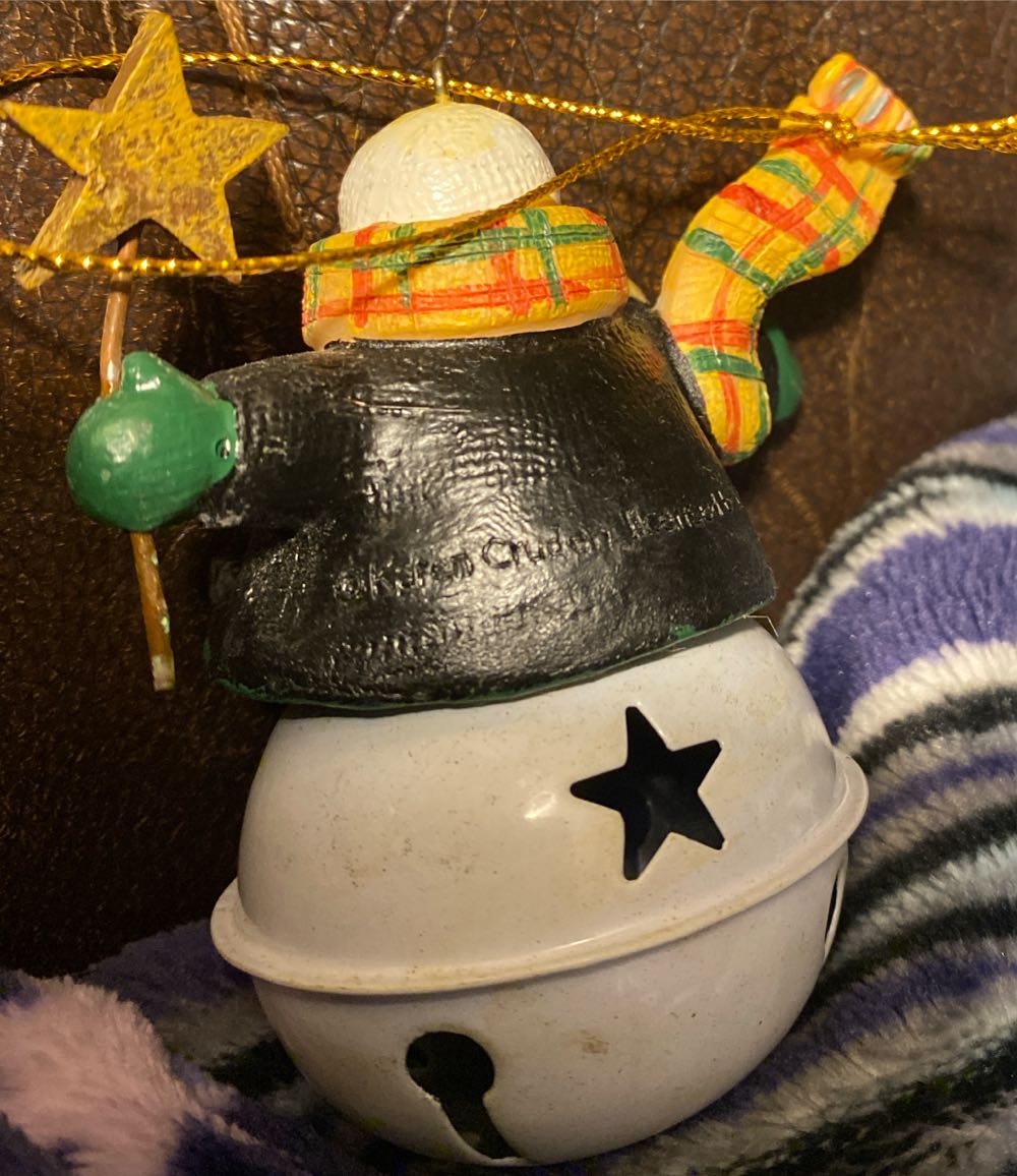 Winter Magic Set By Karen Cruden - Snowman (Winter Magic) ornament collectible - Main Image 4