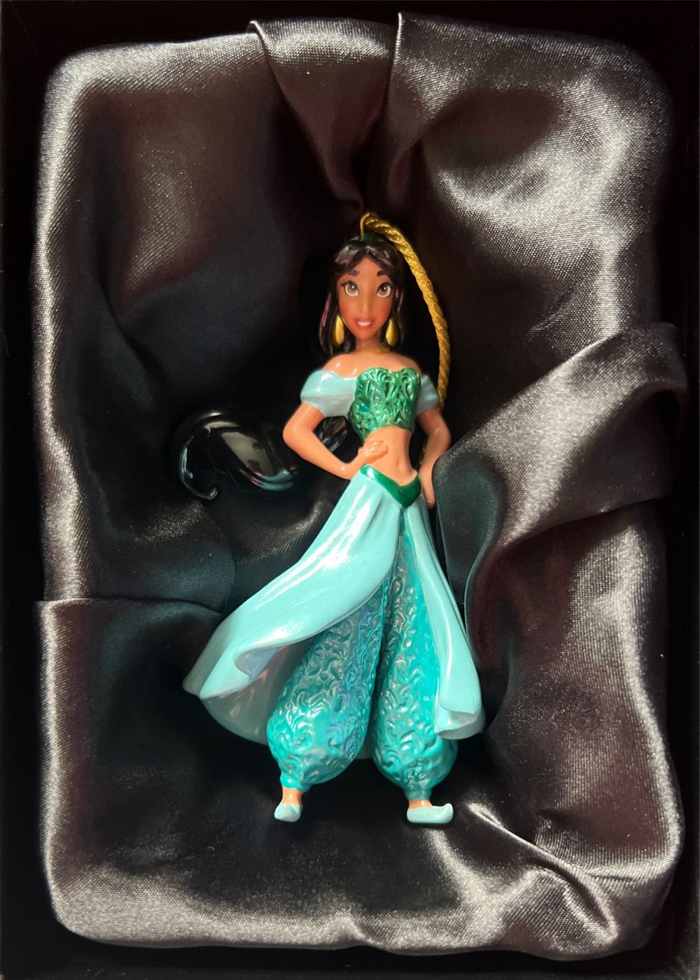 Disney Parks Princess Jasmine Glitter Porcelain Christmas ...  ornament collectible [Barcode 400958870418] - Main Image 1
