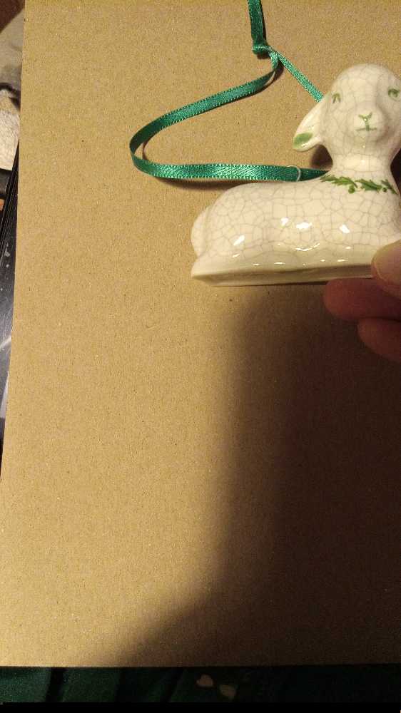 Joyful Lamb - Holiday Favorites Collection - 1994  - Showcase (Lamb) ornament collectible [Barcode 015012247411] - Main Image 2