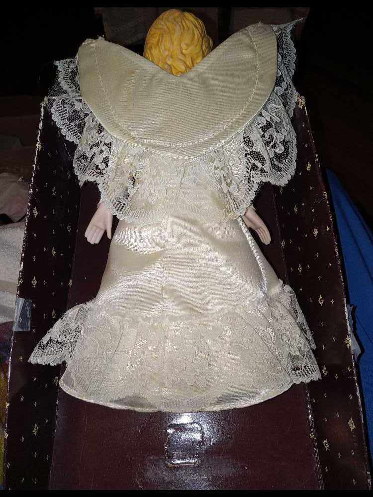 Angel - Bone China Tree Topper - Style No.  2478  (Angel, Tree Topper, Mini) ornament collectible - Main Image 2