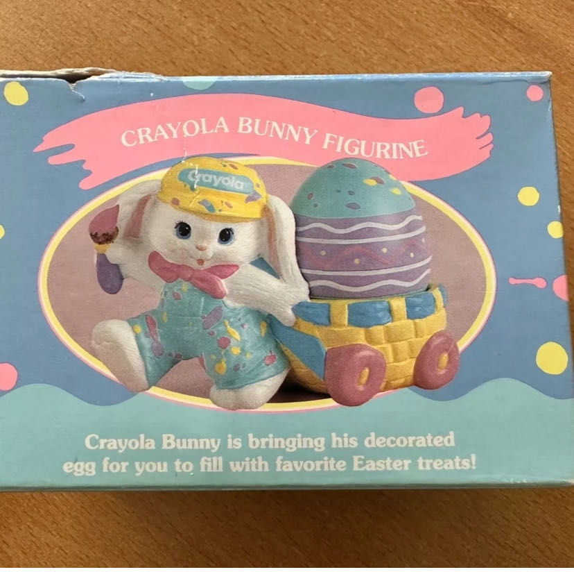 Crayola Easter Bunny Figurine - Crayola Easter (Easter Collection) ornament collectible - Main Image 2