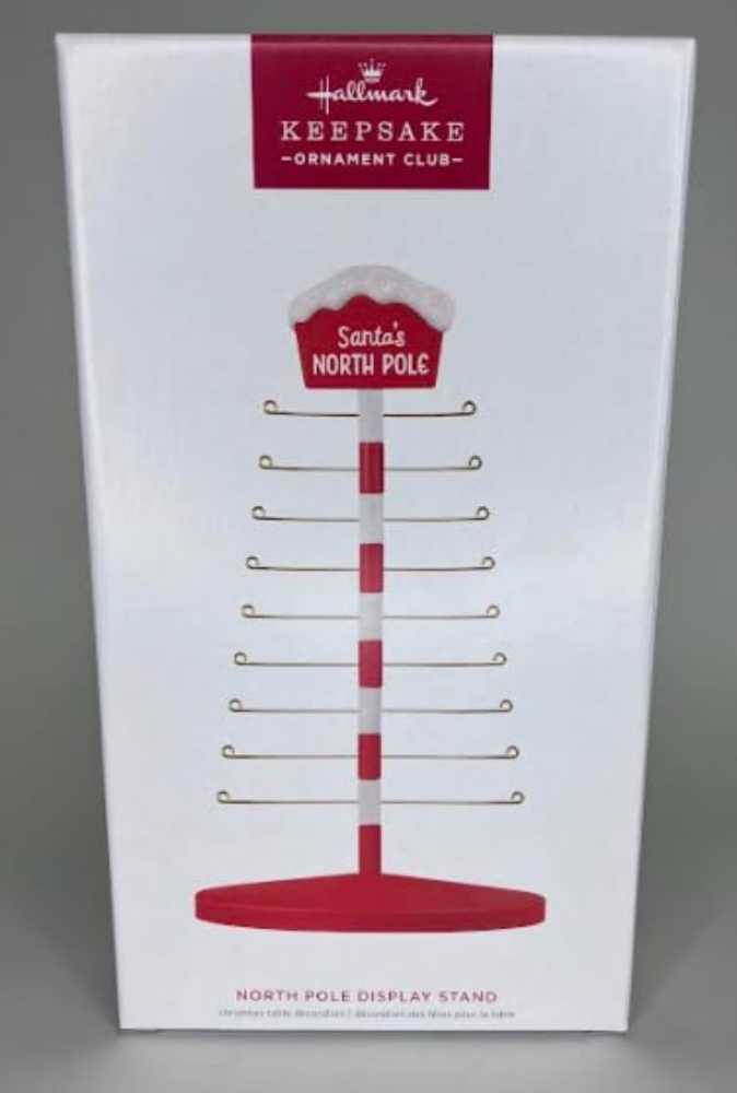 North Pole Display Stand - Tree Skirt/Topper (Miniature) ornament collectible - Main Image 2
