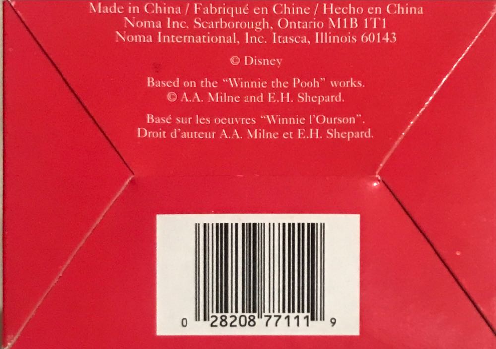 Winnie The Pooh And Piglet Sledding  ornament collectible [Barcode 028208771119] - Main Image 3