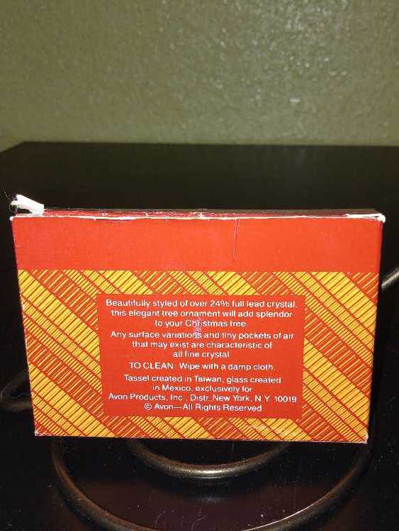 Lead Crystal Tree Ornament  - Christmas  Trees (Christmas Tree) ornament collectible - Main Image 2