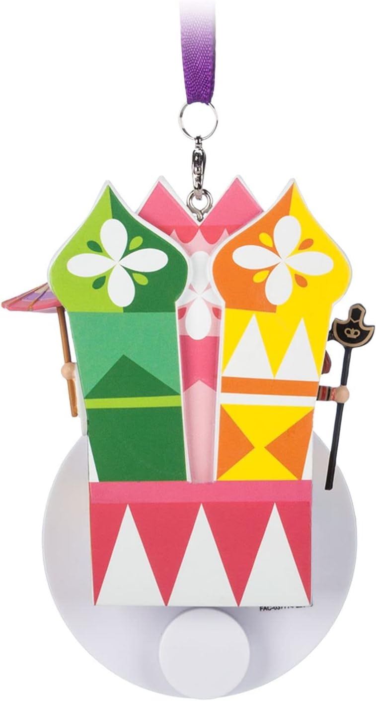 ’’It’s a Small World’’ Clock Face Sketchbook Ornament - Sketchbook Ornaments (Disney) ornament collectible - Main Image 2