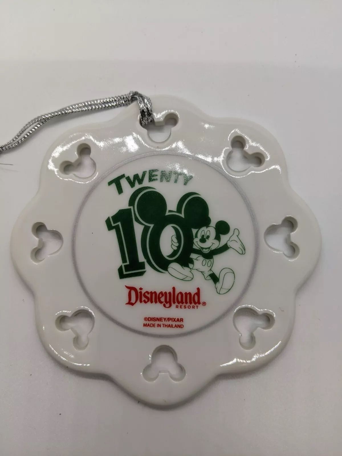 Disneyland 2010 Ceramic Disc - Disney Parks Ornament Collection (Disney) ornament collectible - Main Image 2