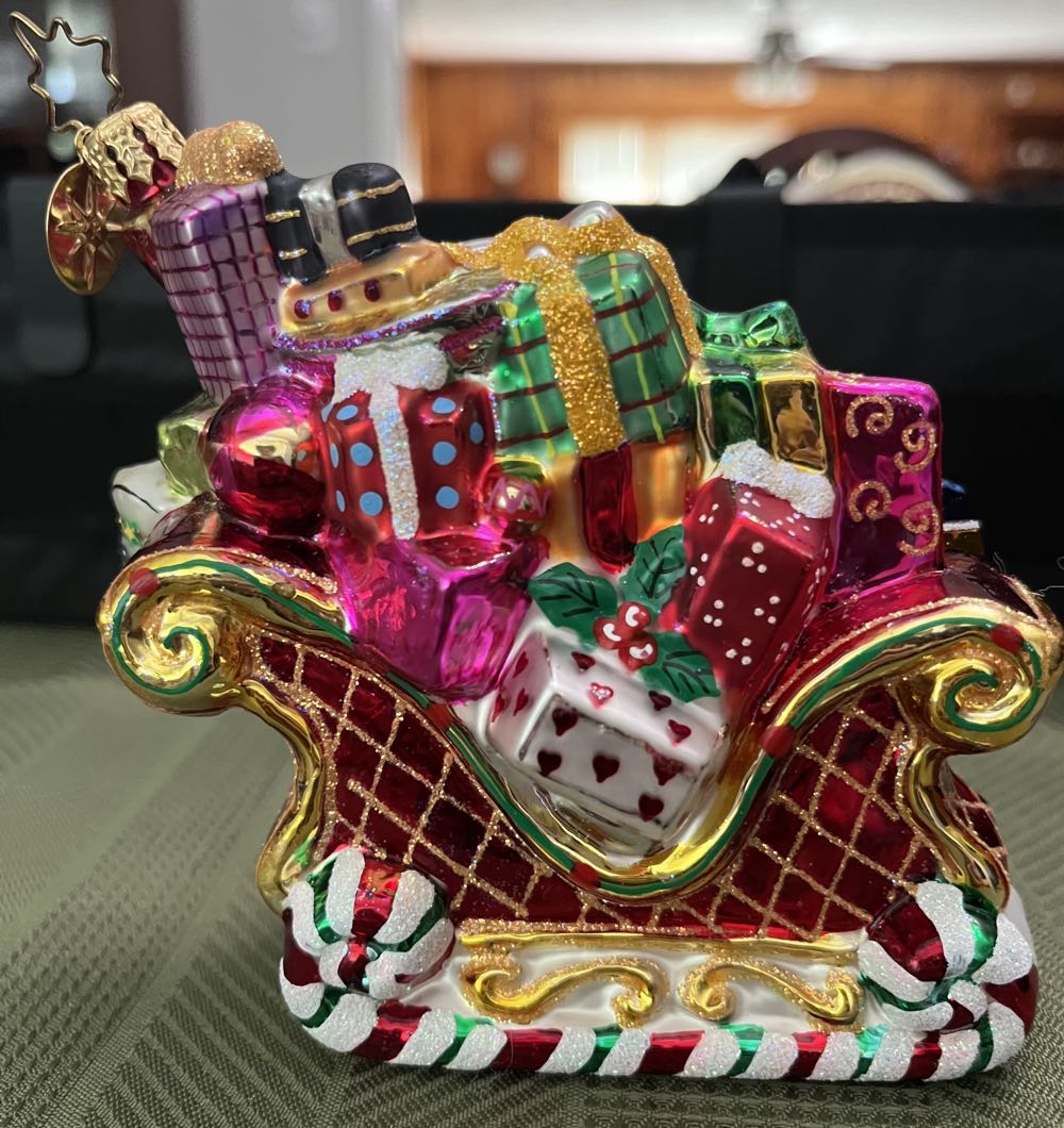 Treasure Sleigh (gift)  ornament collectible - Main Image 2
