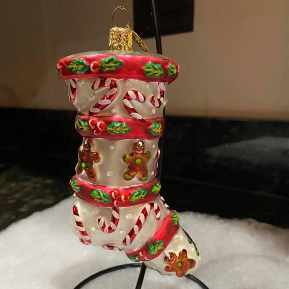 Cookies And Cane - Stocking’s ornament collectible - Main Image 2