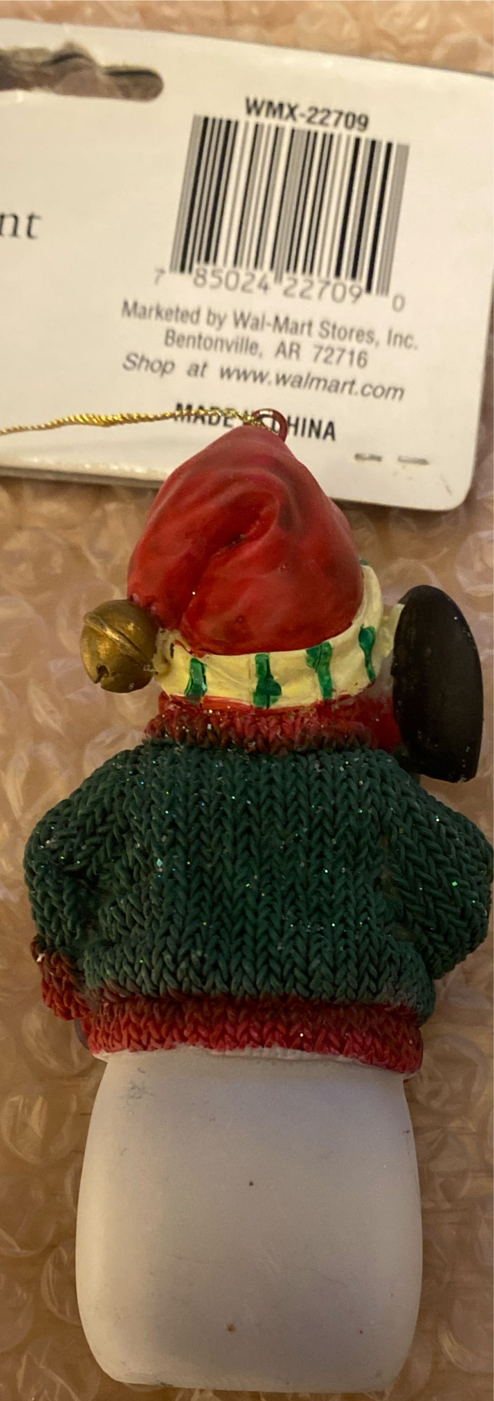 Walmart Holiday Time Noel Snowman - Holiday Time (Snowman) ornament collectible - Main Image 2