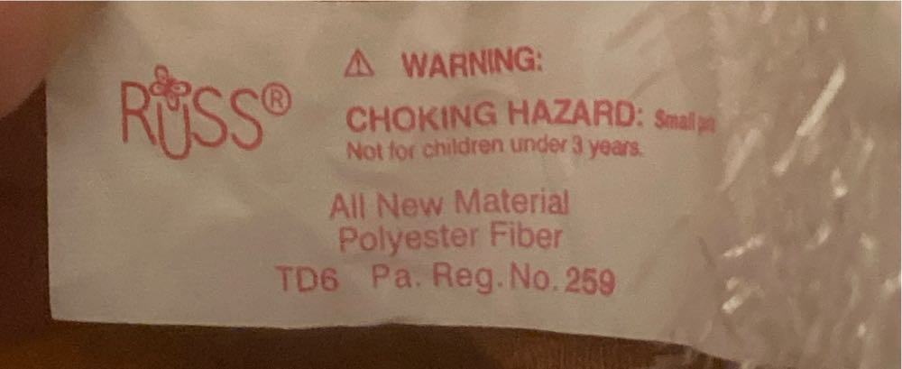 Russ Berrie Judy Lynn Collection Snowman Soft Ornament - Judy Lynn Collection (Snowman) ornament collectible - Main Image 3