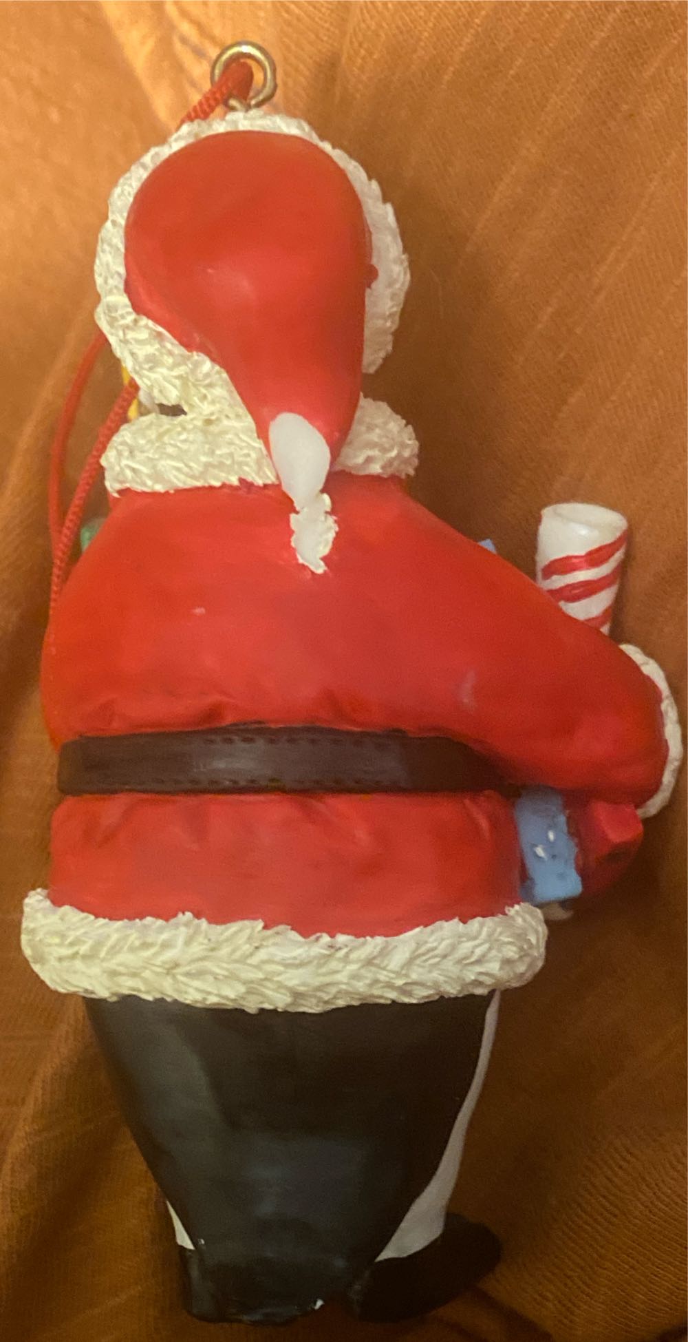 Stouffer Santa Penguin With Gifts Ornament - Stouffer (Penguin) ornament collectible - Main Image 2