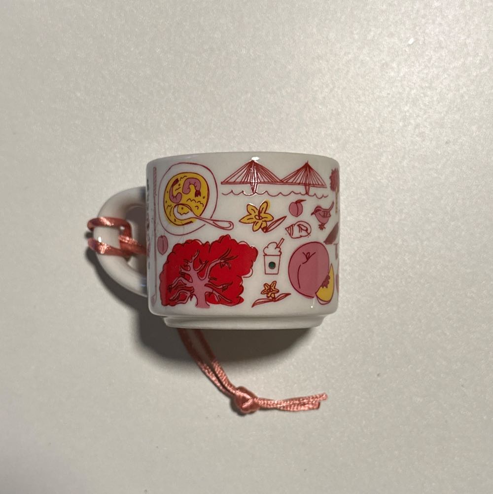 South Carolina Starbucks Been There Series Ornament Mug 2 Oz  ornament collectible [Barcode 762111305077] - Main Image 3
