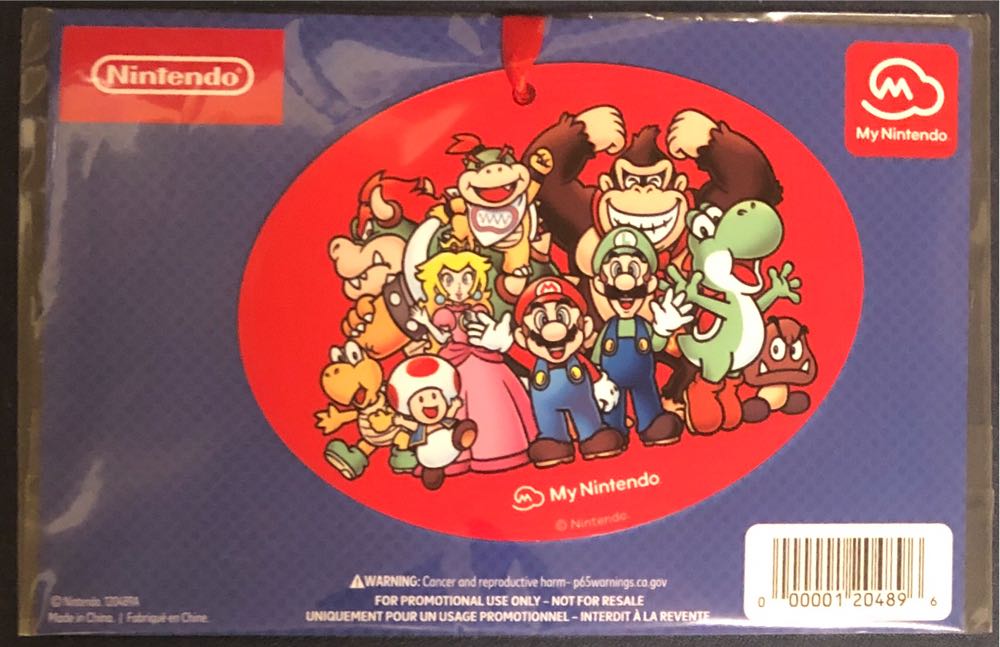 Super Mario Holiday Ornament My Nintendo  ornament collectible [Barcode 000001204896] - Main Image 2