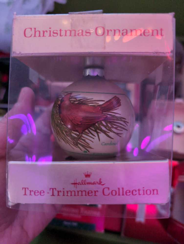 Birds Of Winter - Cardinals - Birds Of Winter (Birds - Cardinals) ornament collectible - Main Image 2