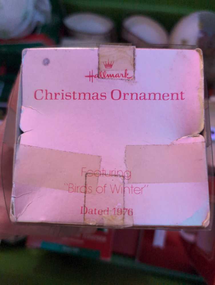 Birds Of Winter - Cardinals - Birds Of Winter (Birds - Cardinals) ornament collectible - Main Image 4