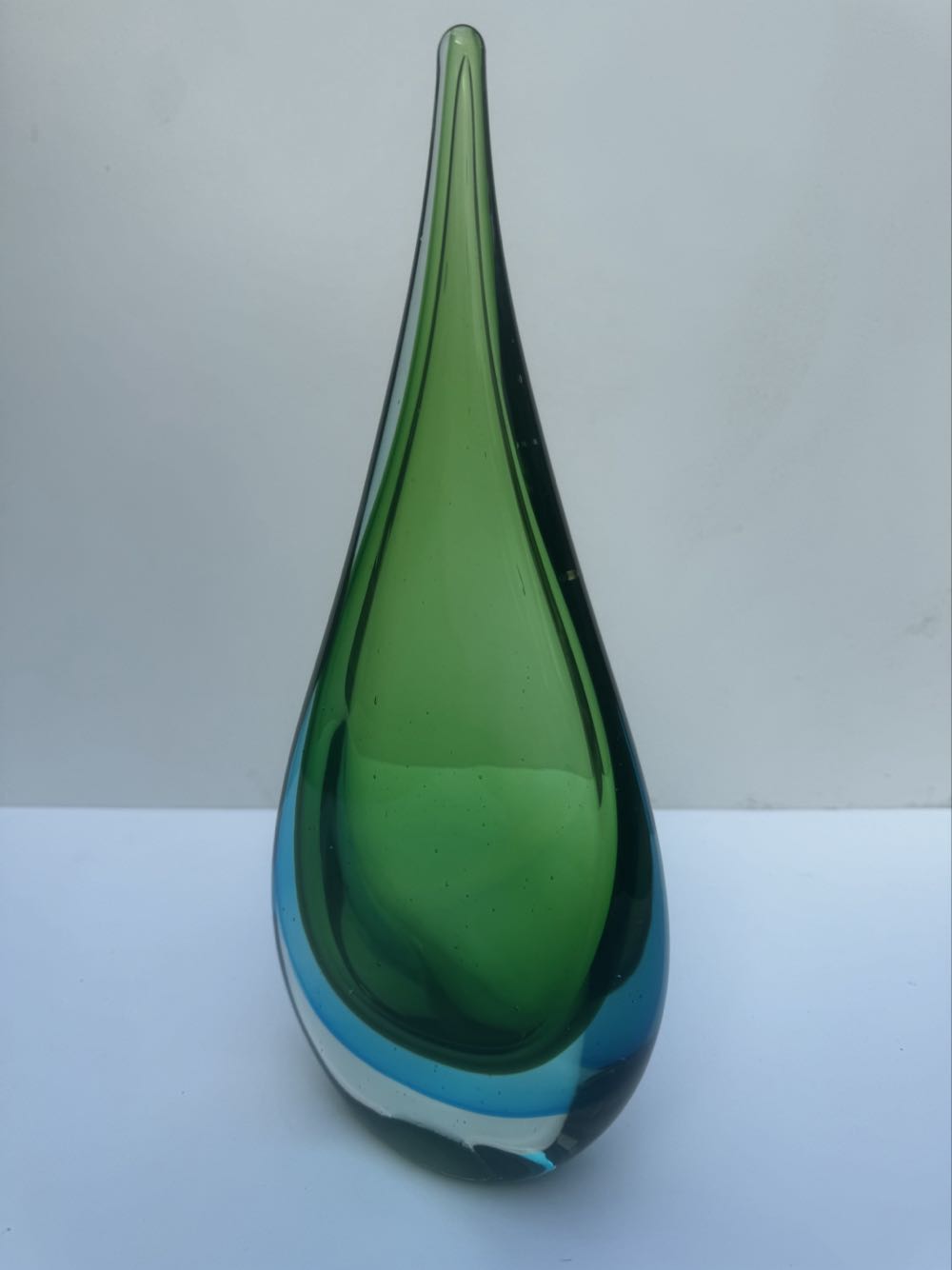 Diamond Star Corp Blue Green Teardrop   ornament collectible - Main Image 2