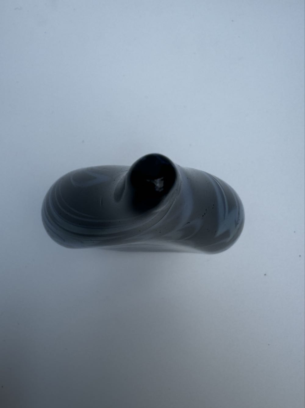 Adam Aaronson Blue Wave Glass Teardrop  ornament collectible - Main Image 3