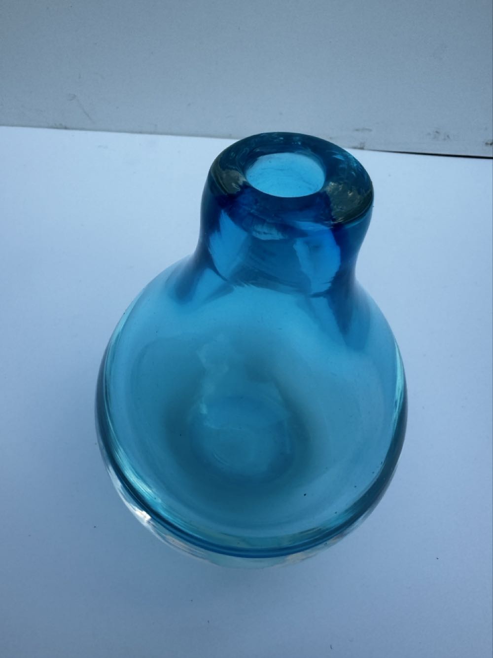 Blue Glass Vase   ornament collectible - Main Image 2