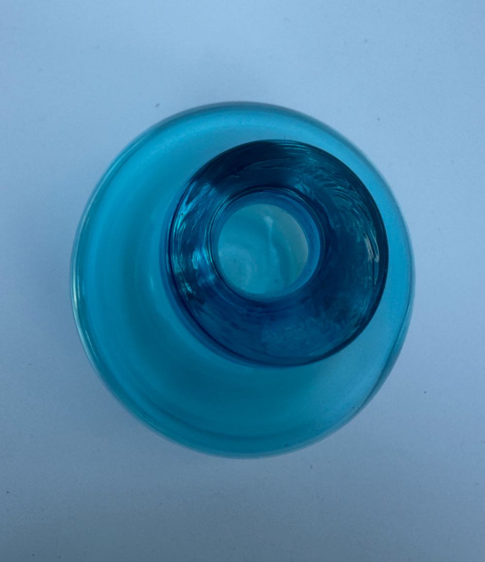 Blue Glass Vase   ornament collectible - Main Image 3