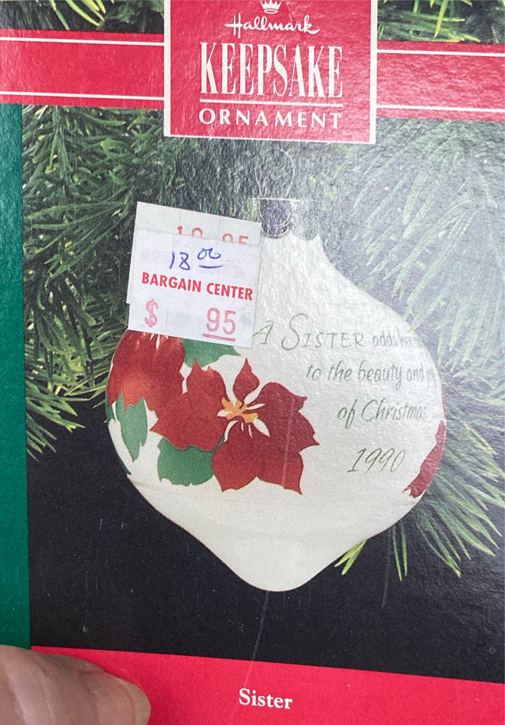 Blue Swirl Glass Stand 