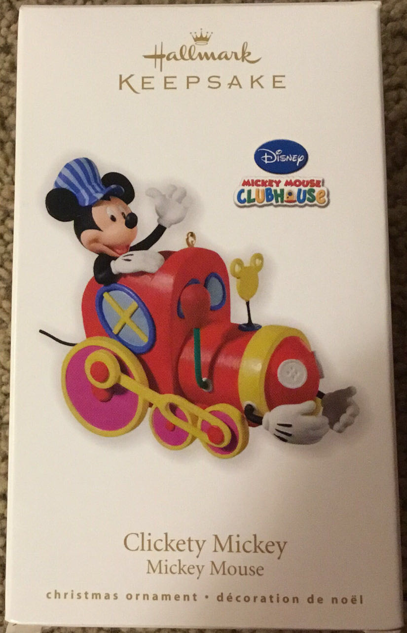 Disney Mickey Mouse Clickety Mickey  ornament collectible - Main Image 2