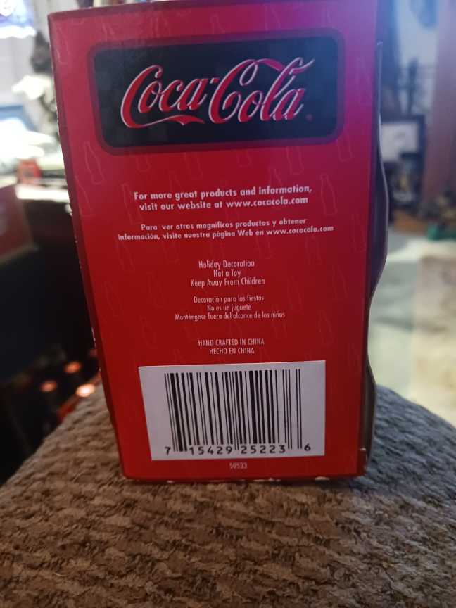 Coca-Cola Ornament Polar Bear Holding A Stop Watch Pit Crew Series  - Coca-Cola Ornament Polar Bear Pit Crew Series (Coca-Cola Ornament) ornament collectible - Main Image 4