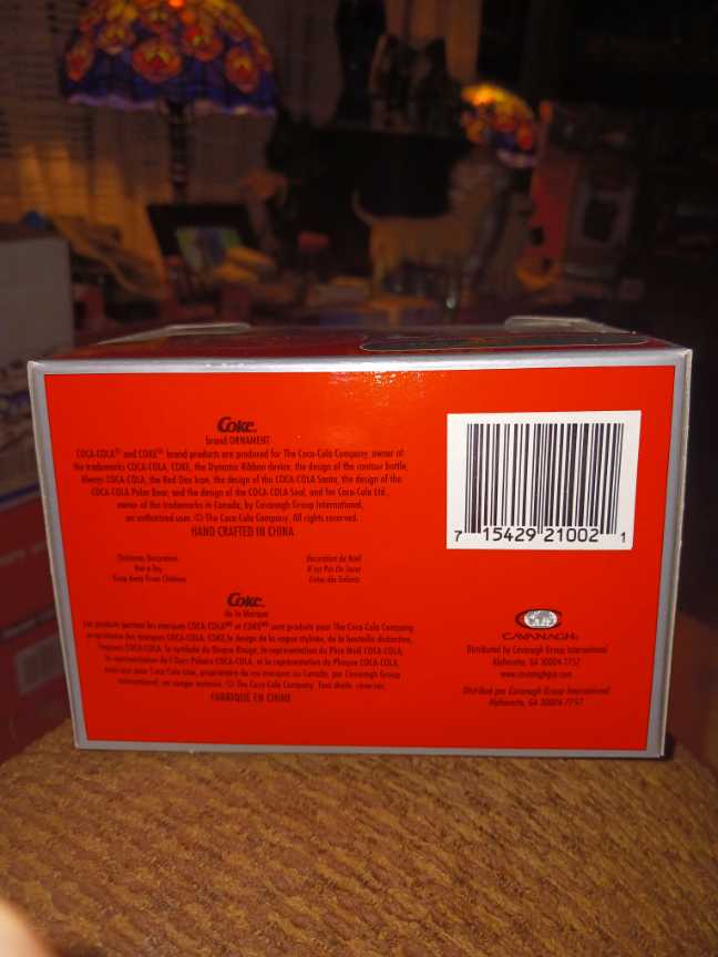 Coca-Cola Ornament 2001 Platinum Series Polar Bear In Train - 2001 Platinum Series (Coca-Cola Ornament) ornament collectible - Main Image 3