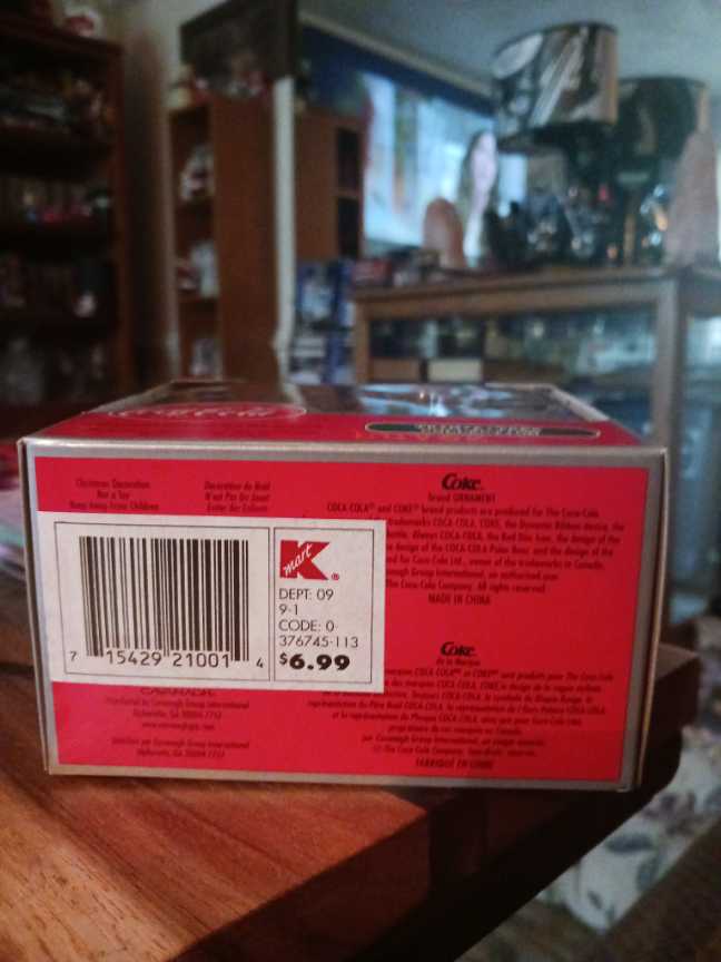 Coca-Cola Ornament Trim A Tree Penguins With Fountain And Coke Glass - Trim A Tree Collection (Coca-Cola Ornament) ornament collectible - Main Image 2