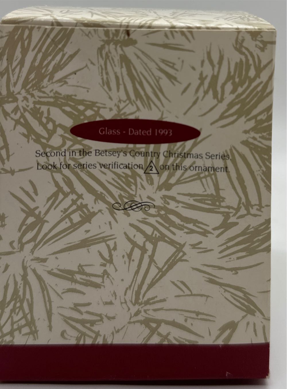 Betsey’s Country Christmas 2 - 2nd In Series (Betsey’s Country Christmas) ornament collectible - Main Image 2