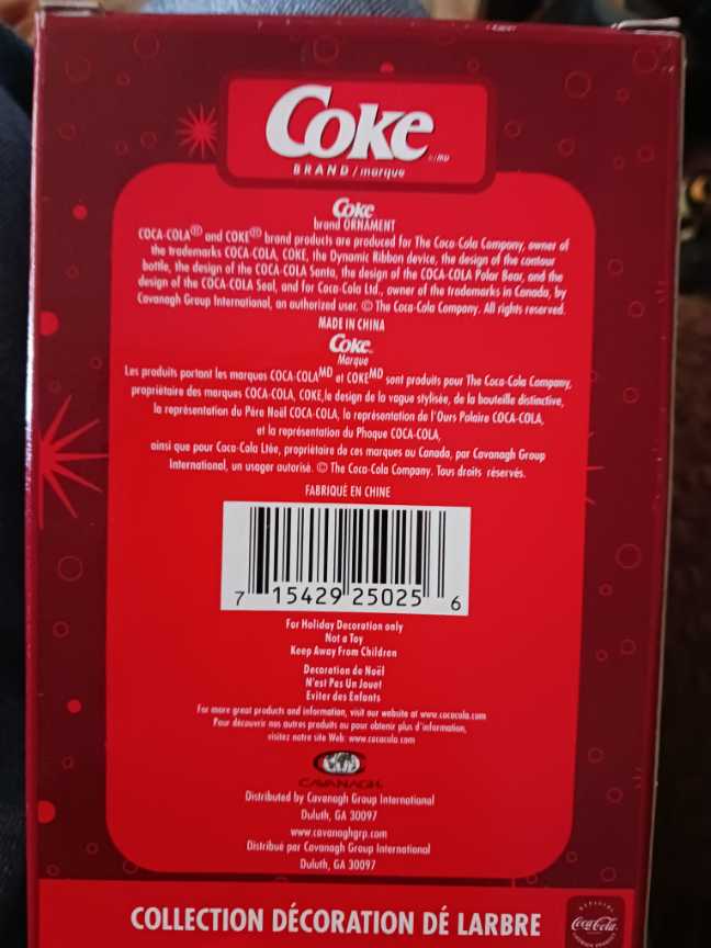 Coca-Cola Ornament Trim A Tree  #5 Polar Bear & Penguin & Coke Float Series 5 - Trim A Tree Collection (Coca-Cola Ornament) ornament collectible - Main Image 2