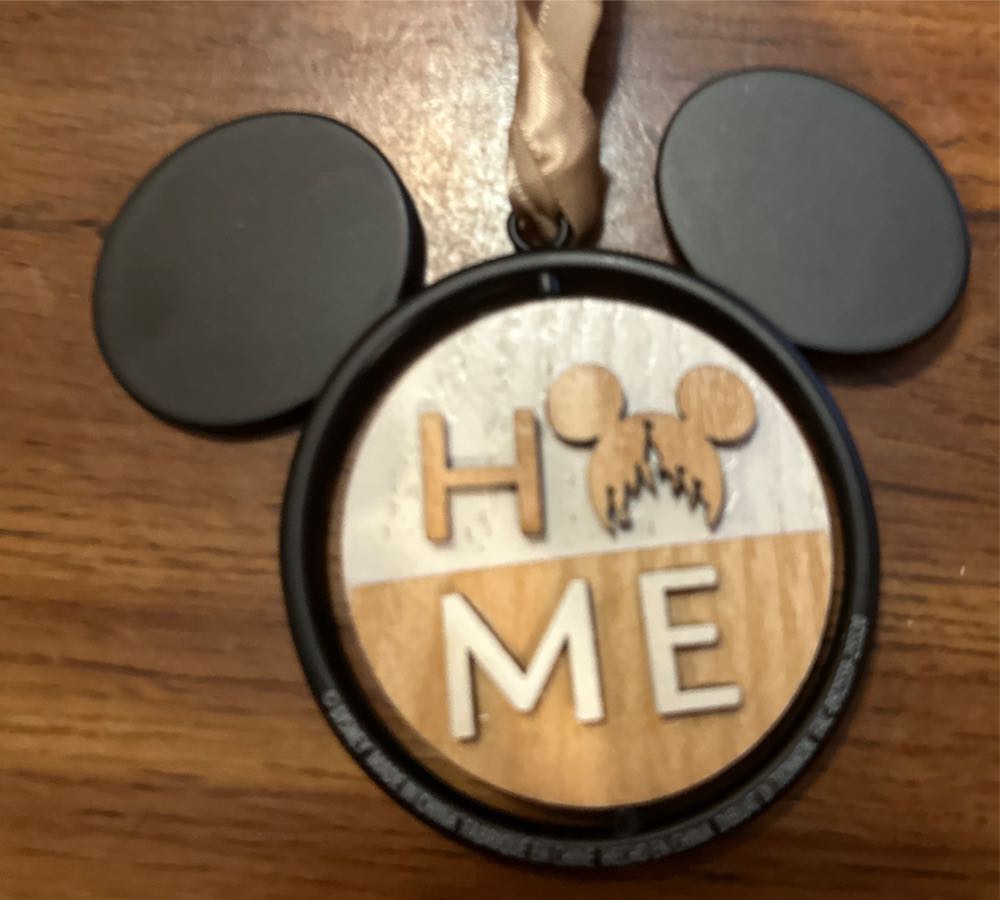Mickey Ears Home  ornament collectible [Barcode 400972169444] - Main Image 1