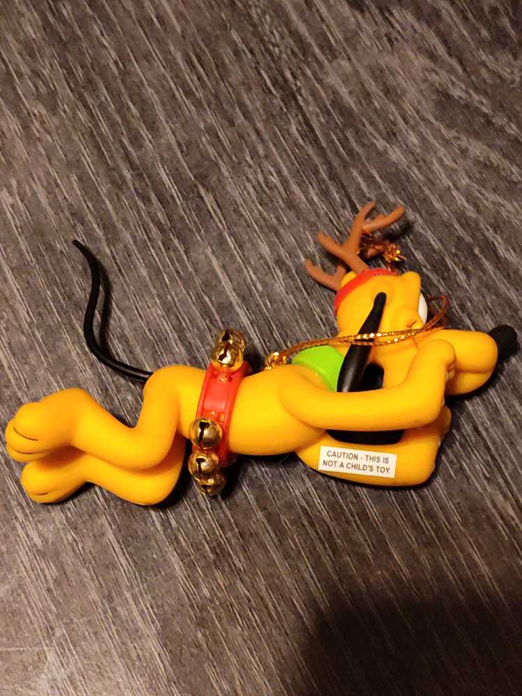 Pluto As A Reindeer   ornament collectible - Main Image 1