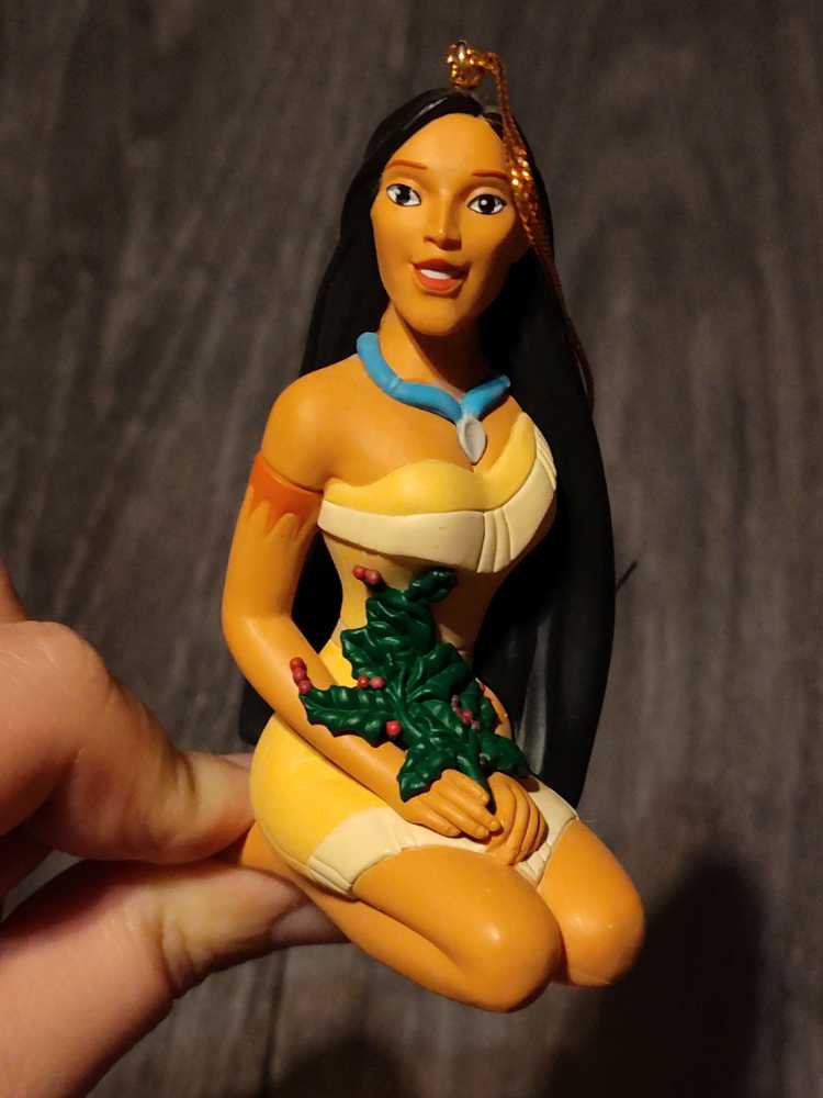 Pocahontas With Holly  ornament collectible - Main Image 2