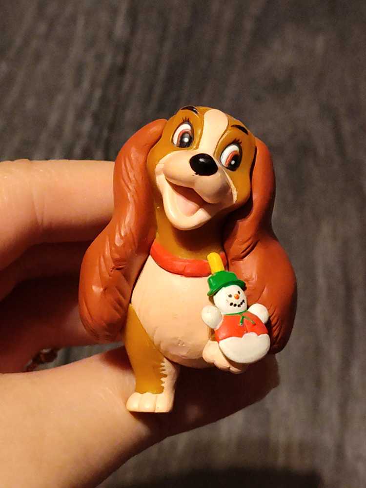 Lady With Christmas Cookie  ornament collectible - Main Image 2