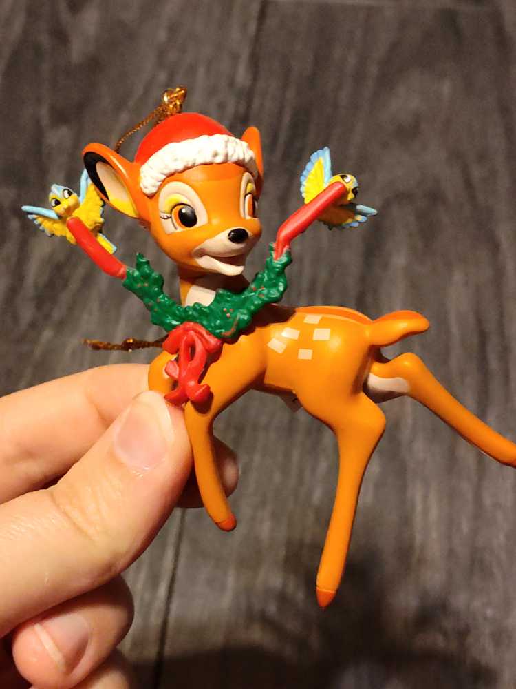 Bambi With Birds - Grolier Collection ornament collectible - Main Image 2