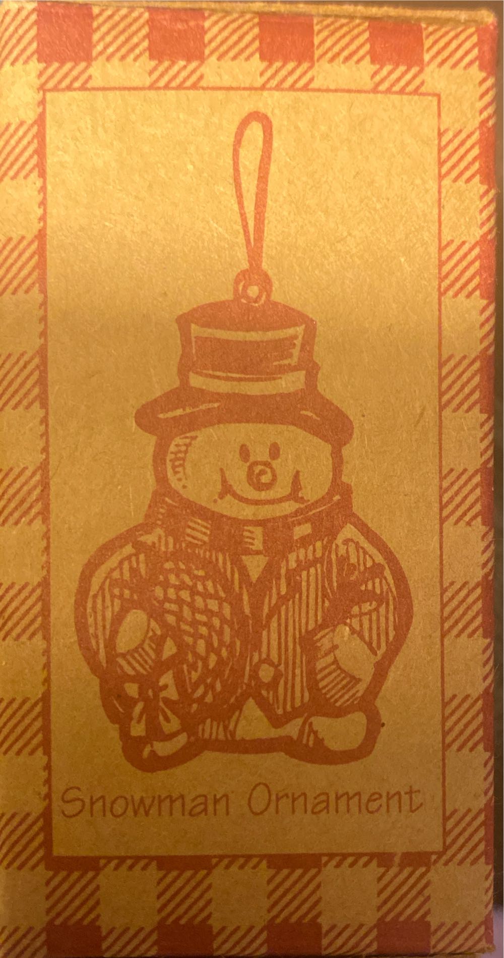 Cobble Creek Snowman Ornament  - Cobble Creek (Snowman) ornament collectible - Main Image 3