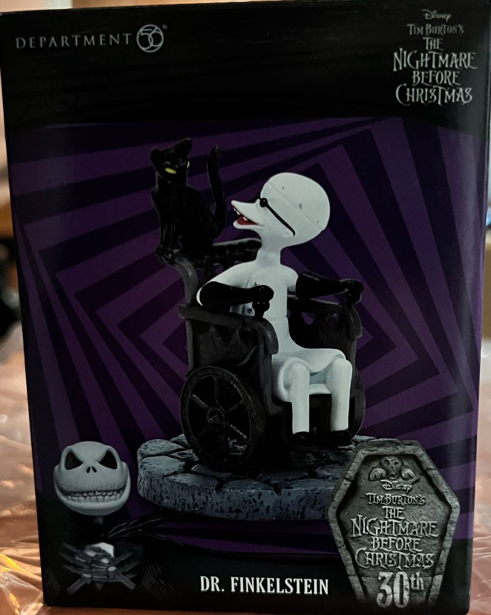 Dr. Finkelstein Figurine -  Nightmare Before Christmas Village Accessories - The Nightmare Nefore Christmas Accessory (6014520) ornament collectible [Barcode 028399389636] - Main Image 2