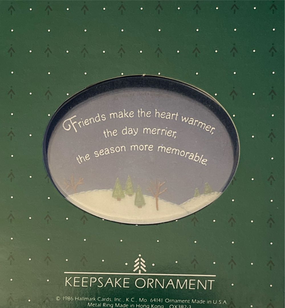 Joy Of Friends  ornament collectible - Main Image 2