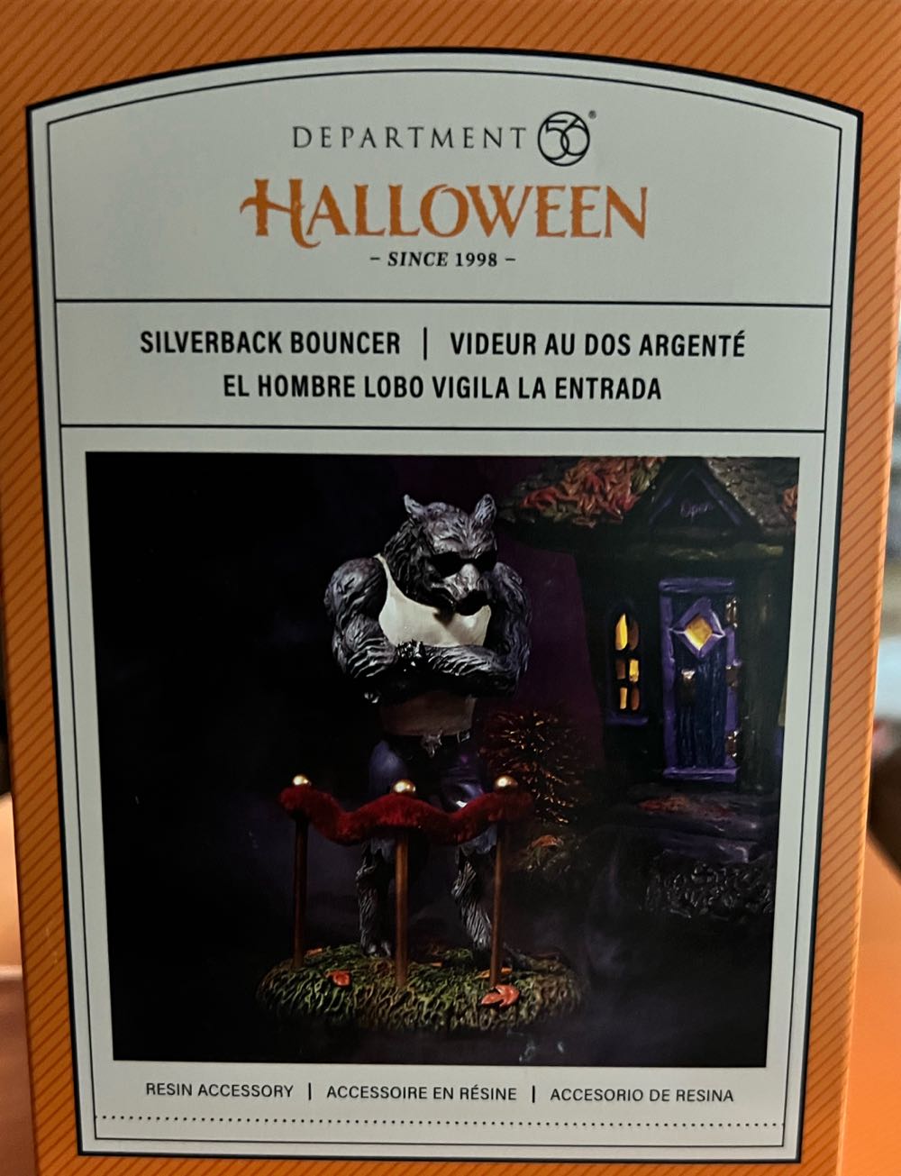 Werewolf Bouncer Figurine - Halloween Accessory (6013603) ornament collectible [Barcode 028399387106] - Main Image 2