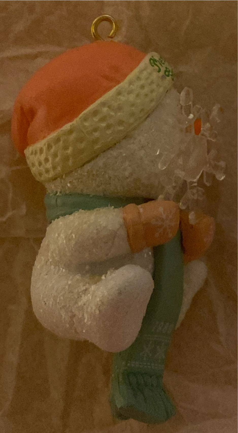 Carlton Heirloom Granddaughter Dated Snowbaby - Dated (Snowman) ornament collectible - Main Image 4