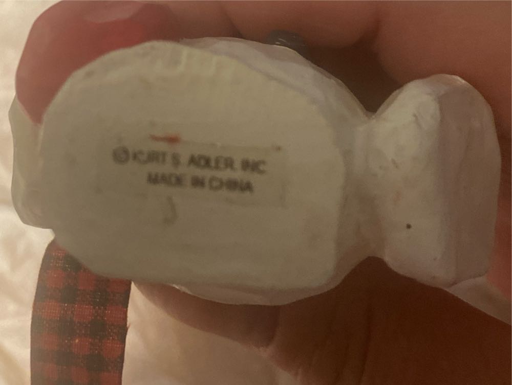 Kurt Adler Snowman Red Bird & Birdhouse - Kurt Adler (Snowman) ornament collectible - Main Image 3