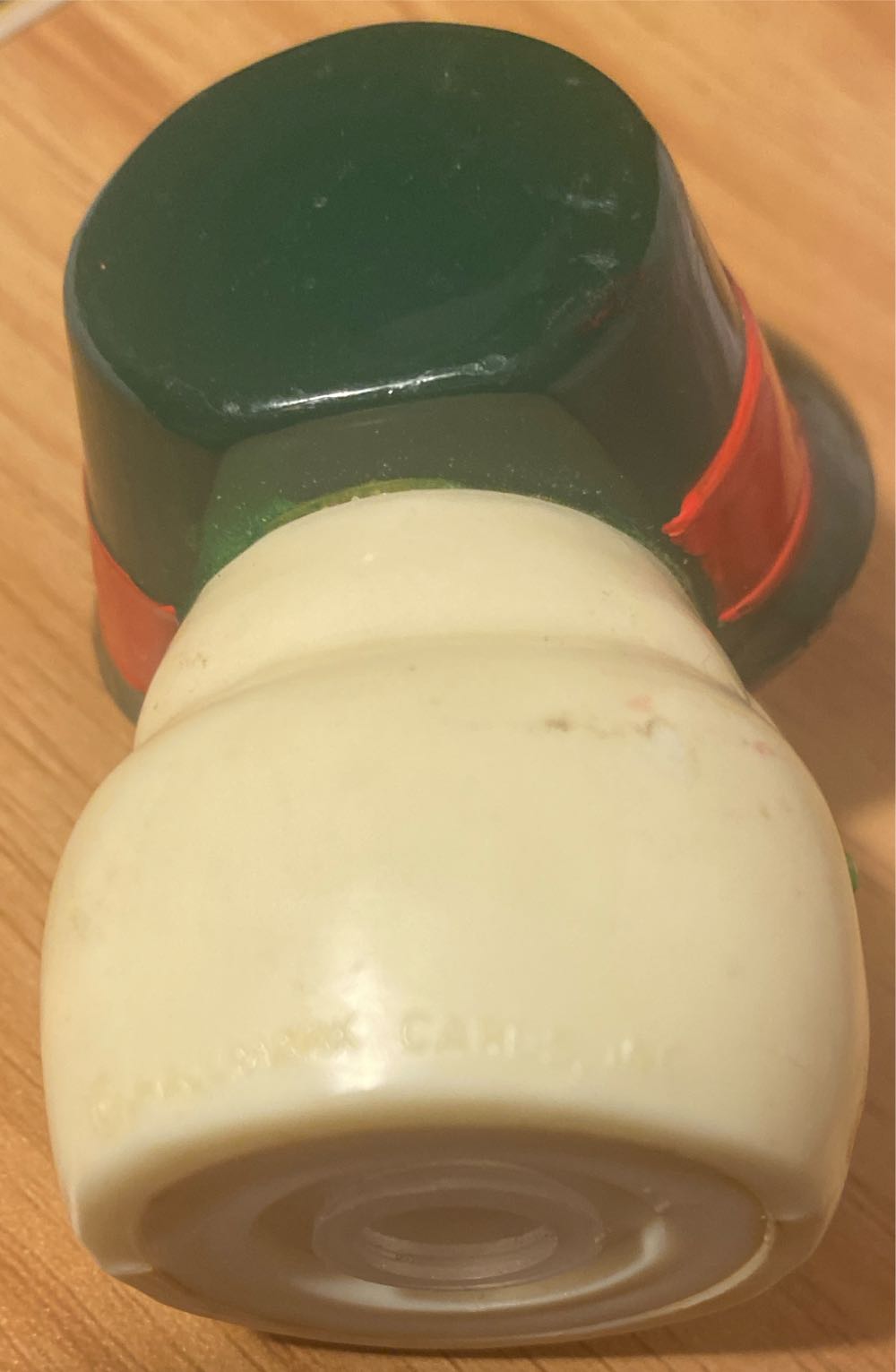 Vintage Hallmark Mrs. Snowman Salt Shaker- Salt Shaker Only - Mr Happy & Mrs Merry Snowman (Snowman) ornament collectible - Main Image 3