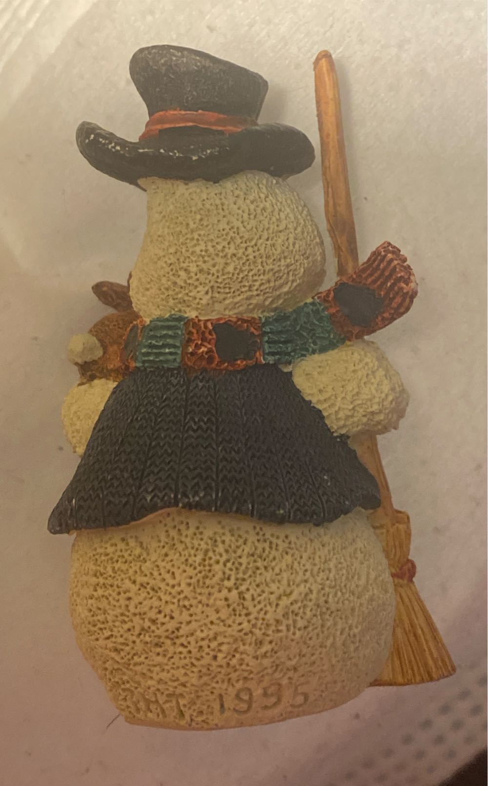 Tender Heart Treasures Snowman With Bunnies Figurine - Tender Heart Treasures (Snowman) ornament collectible - Main Image 2