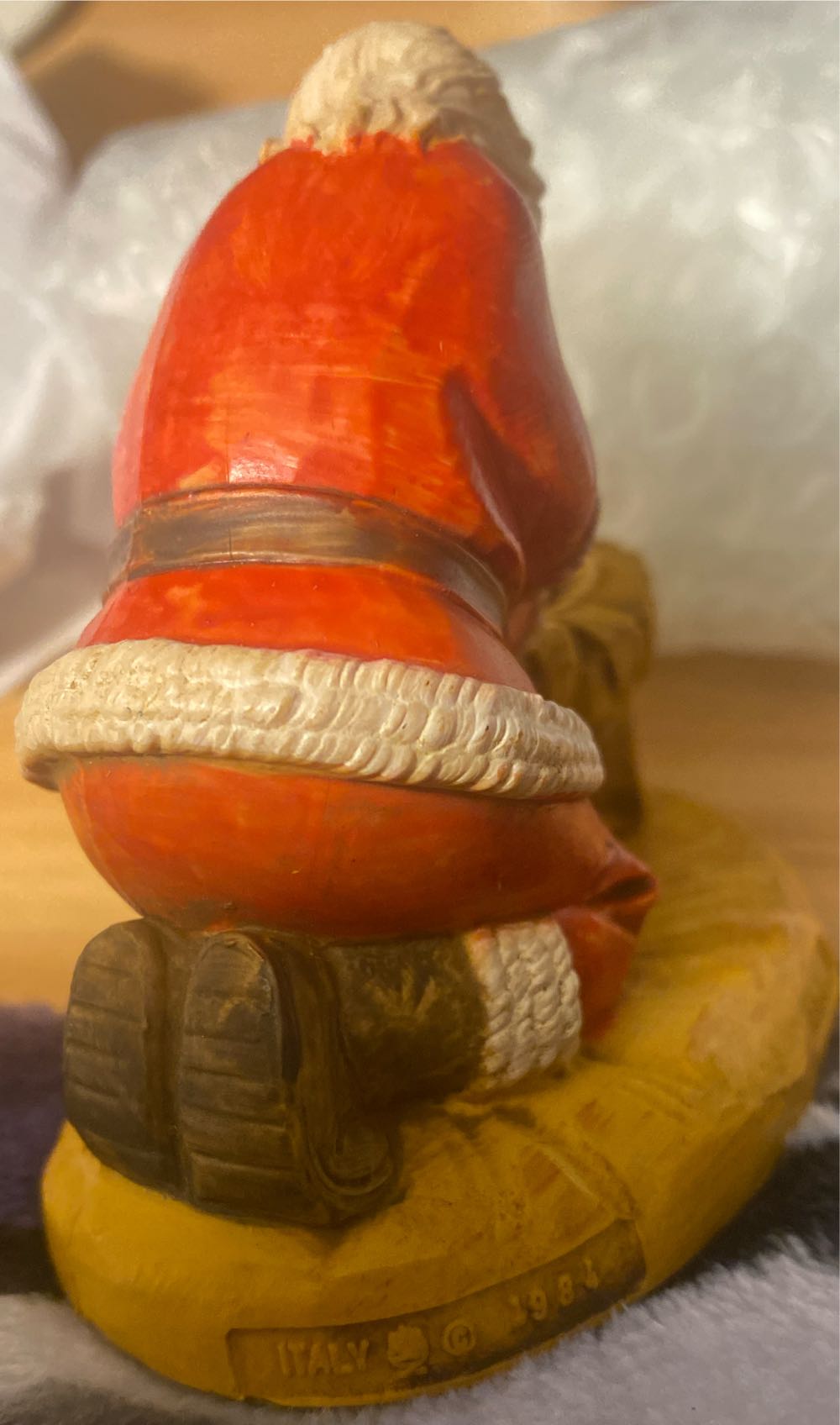 Fontanini - The Kneeling Santa - Santa (Fontanini Nativity) ornament collectible - Main Image 3