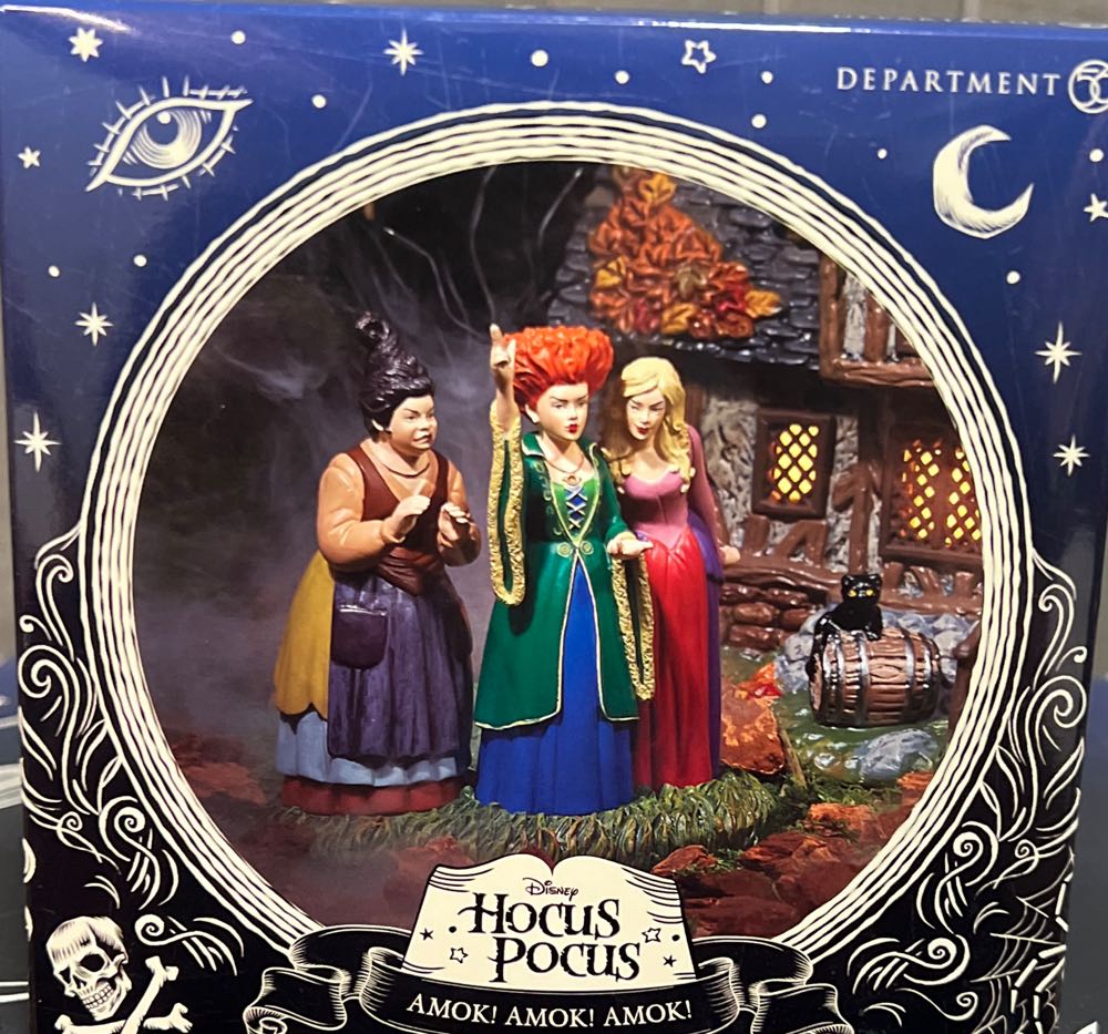 Hocus Pocus - Sanderson Sister’s Cottage Lit Building - Disney Hocus Pocus (6014672) ornament collectible [Barcode 028399387908] - Main Image 4