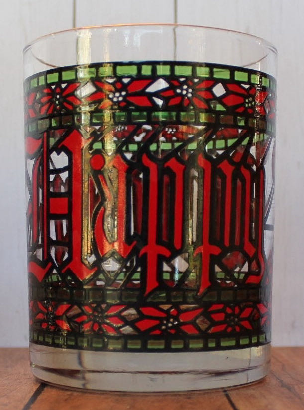 Houze - Happy Holidays - Old Fashioned Glass - Happy Holidays (Double Old Fashioned) ornament collectible - Main Image 2