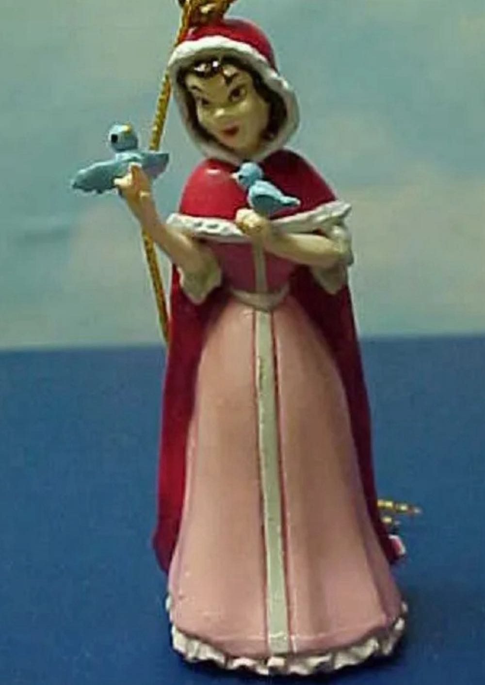 Belle  - With Miniature Ornament - Enesco Christmas Ornament (Disney’s beauty and the beast) ornament collectible [Barcode 045544686181] - Main Image 4