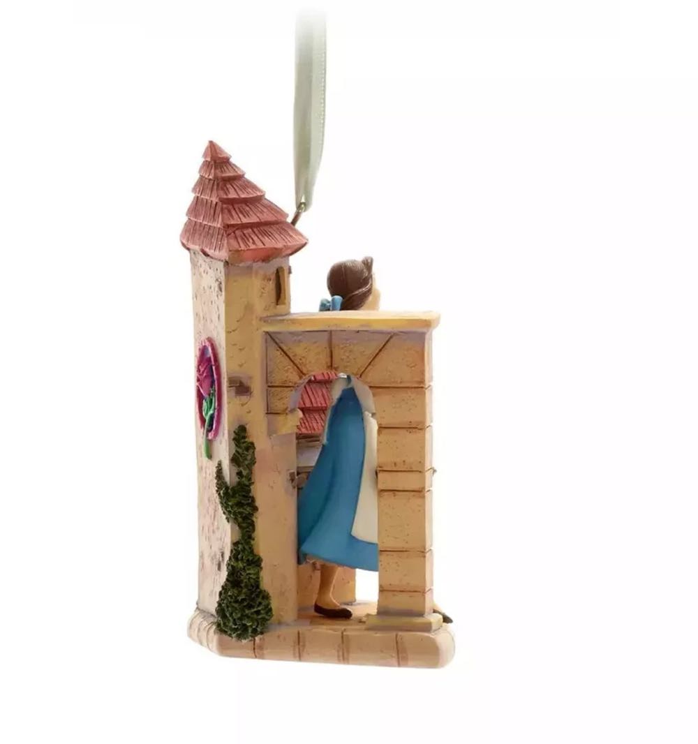Princess Belle Sketchbook Ornament - Disney Store (Disney’s beauty and the beast) ornament collectible [Barcode 465062987506] - Main Image 2